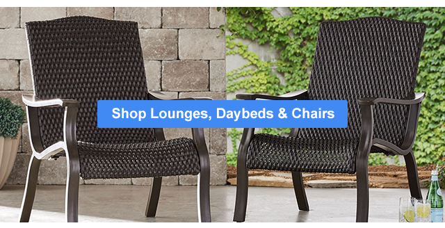 Shop Lounges, Daybeds & Chairs