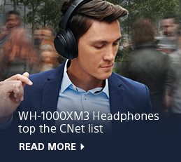 WH-1000XM3 Headphones top the CNet list | READ MORE