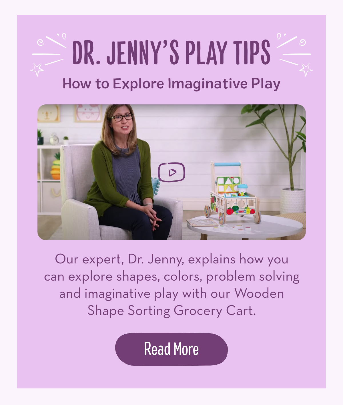 Dr. Jenny's Play Tips