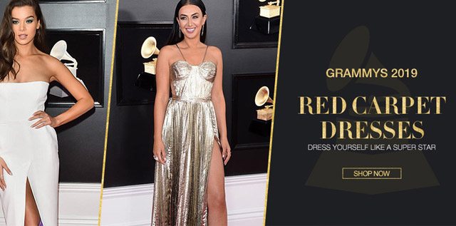 Grammys 2019 red carpet dresses SHOP NOW>