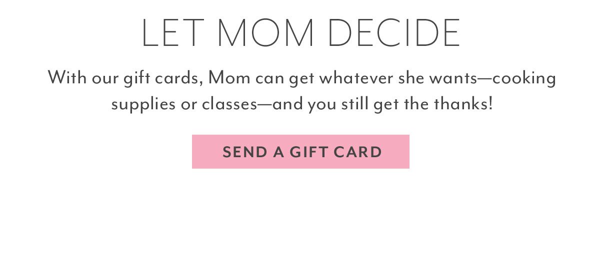 SEND A GIFT CARD