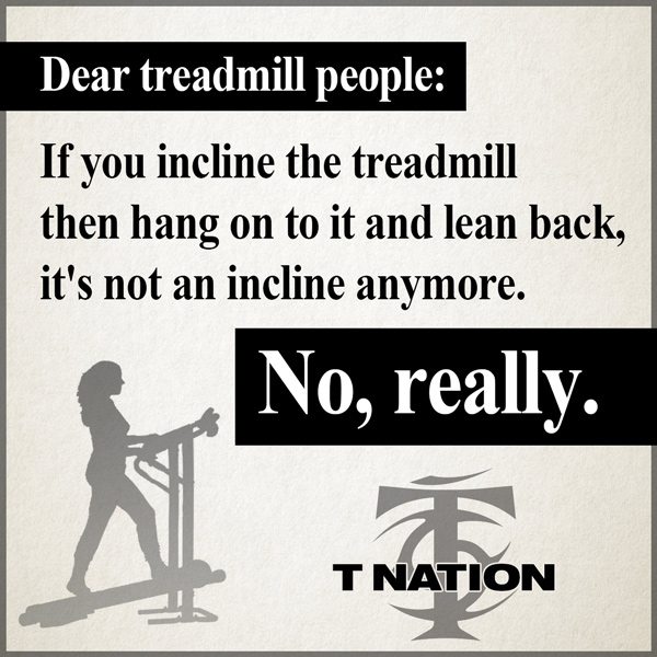 Dear treadmill people