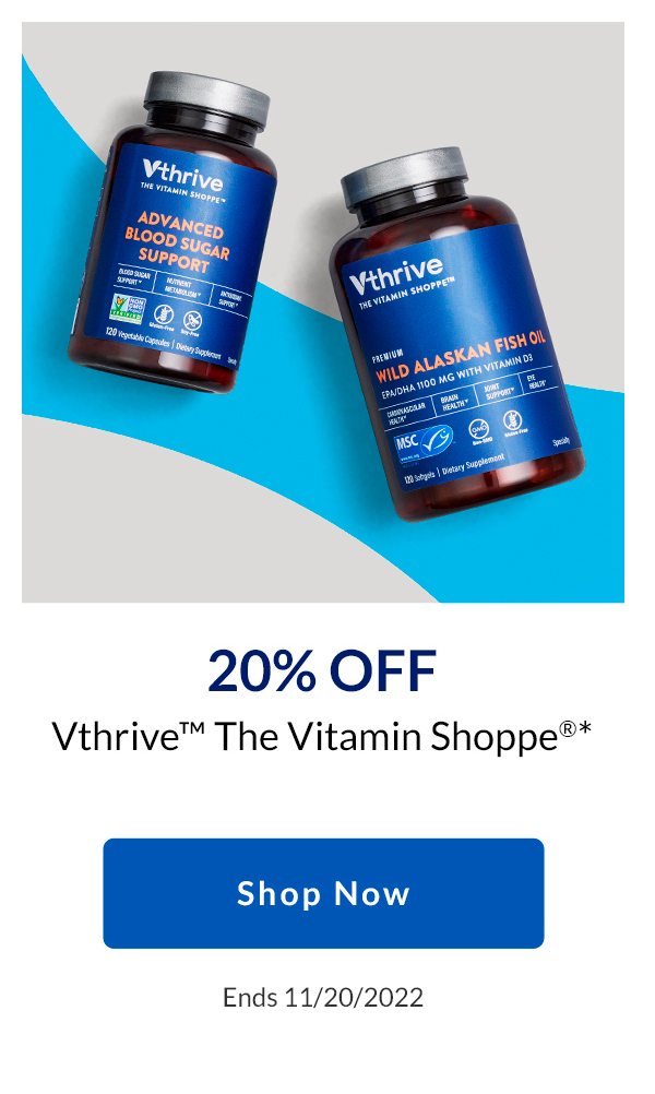 20% off Vthrive