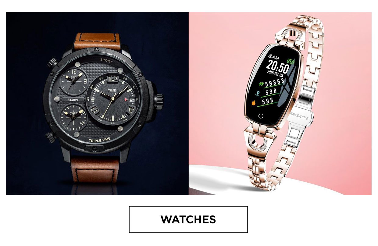 Men's and Women's watches. Watches category button