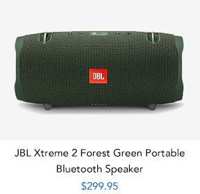 Shop JBL Xtreme 2 Forest Green Portable Bluetooth Speaker