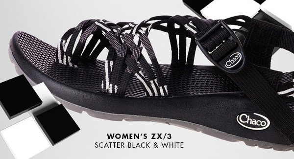 WOMEN'S ZX/3 - SCATTER BLACK & WHITE