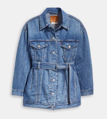 Belted Trucker Jacket