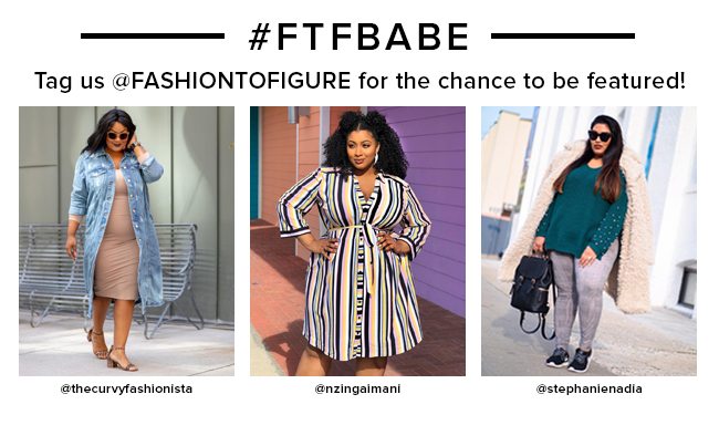 Tag @FashionToFigure for the chance to be featured.