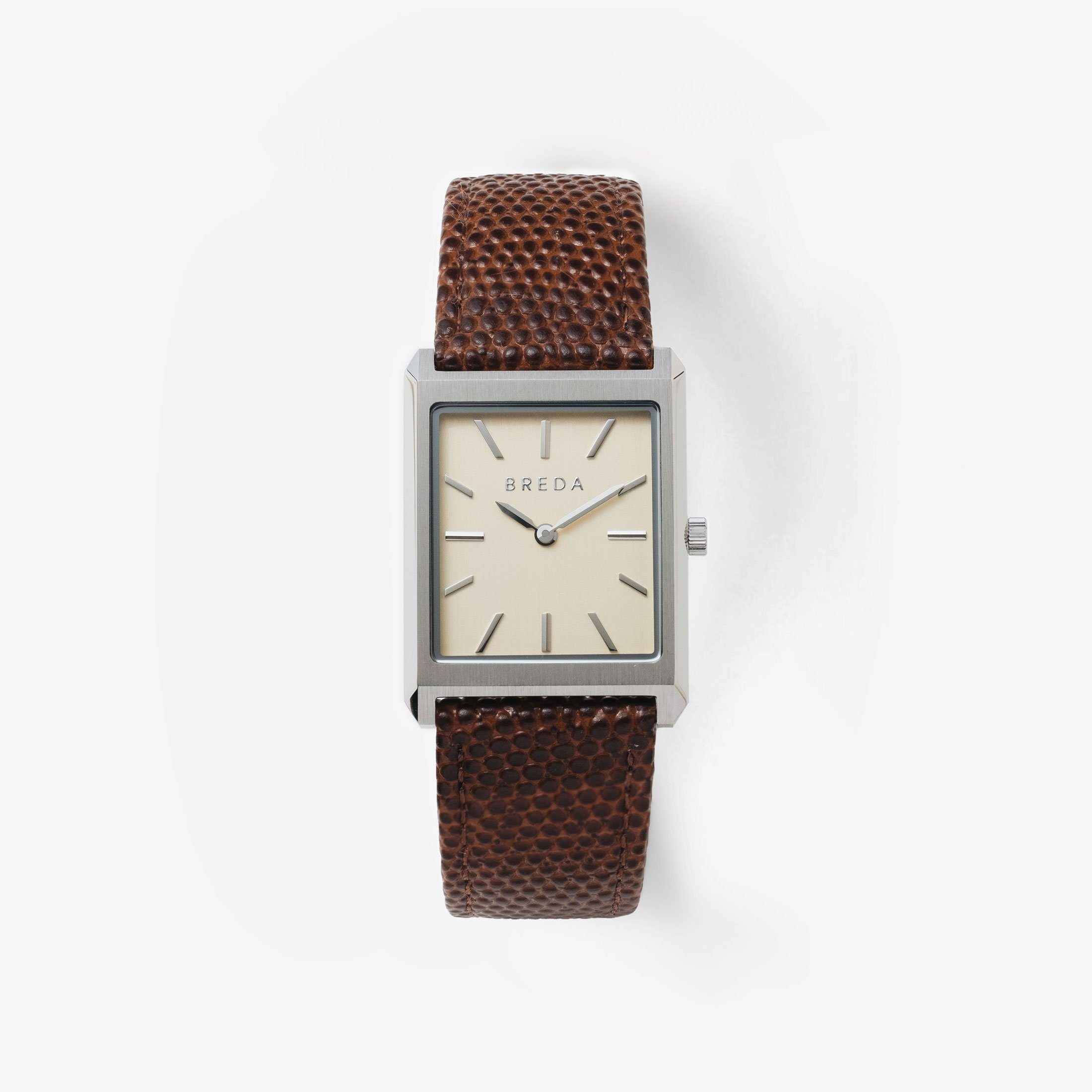 Image of Virgil (Lizard Embossed) - Silver/Brown/Champagne