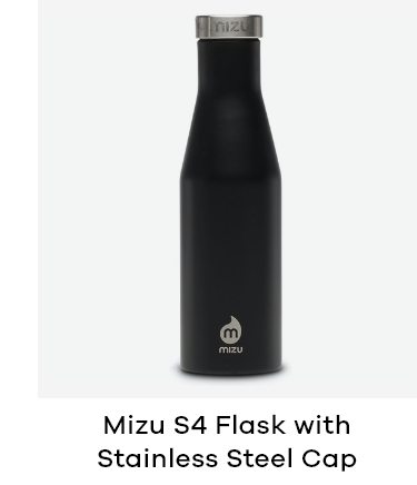 Mizu S4 w Stainless Steel Cap Flask