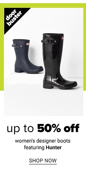 Up to 50% Off Women's Designer Boots feat. Hunter - Shop Now