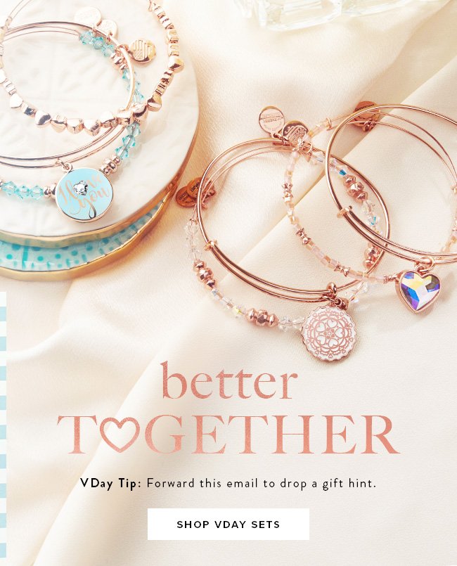 Bracelet gift sets are the perfect gift for Valentine’s Day. 