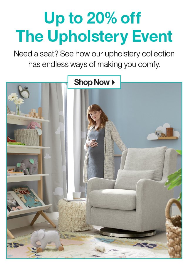 Shop Up to 20% off The Upholstery Event