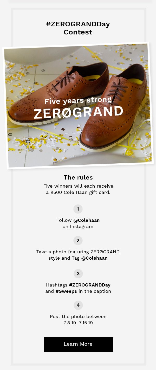 ZEROGRAND Day Contest | LEARN MORE