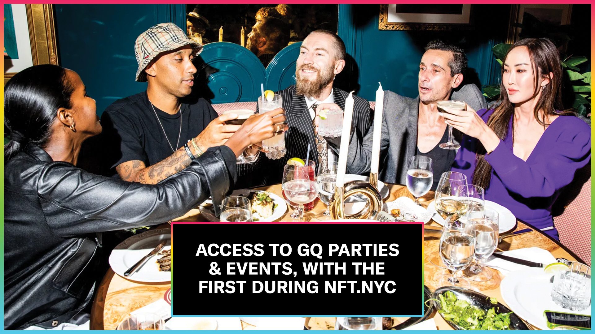 Access to the first-ever GQ3 party in New York City