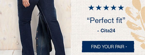 5 stars. Perfect fit. –Cita24. Find your pair.