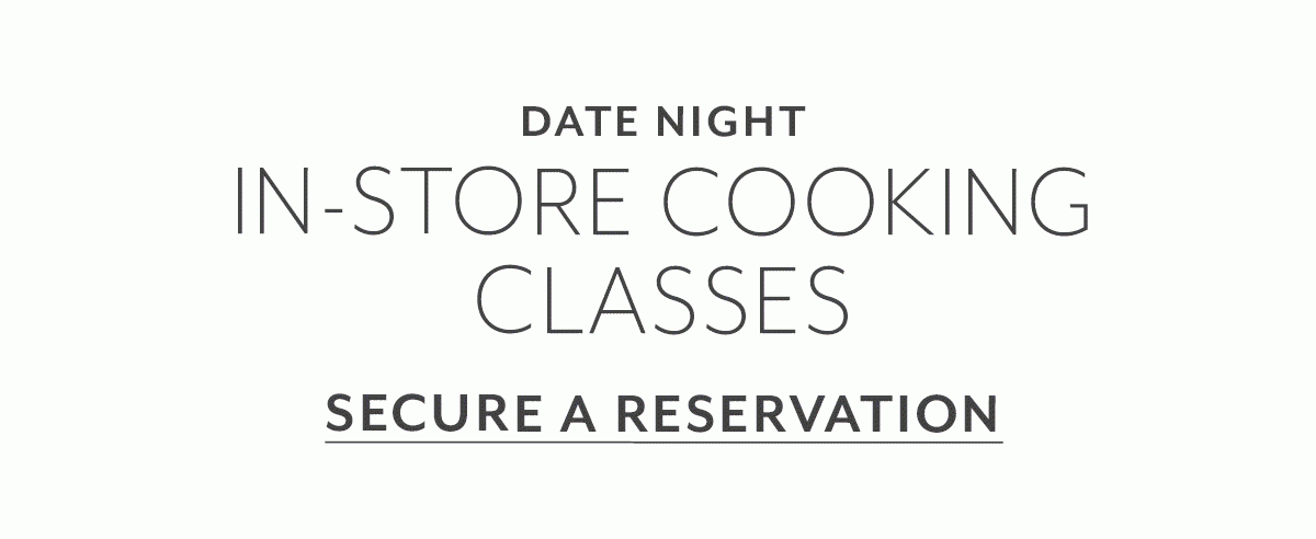 IN-STORE COOKING CLASSES