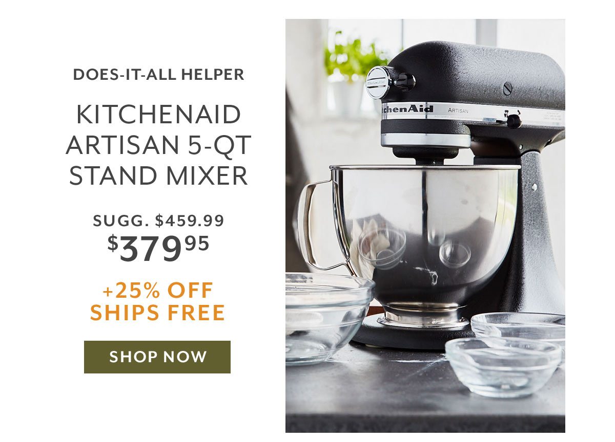 KitchenAid Artisan 5-QT Stand Mixer