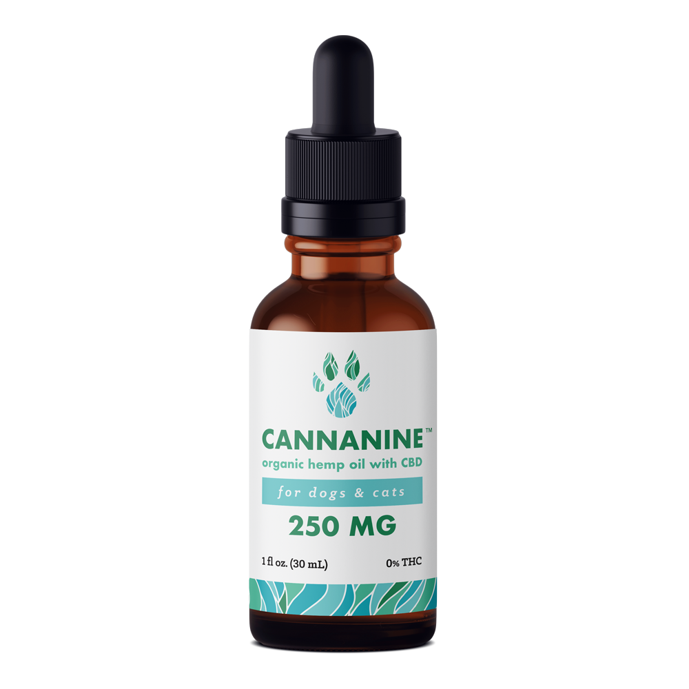 Image of Cannanine™ Organic Full Spectrum CBD Oil from Hemp (250mg)