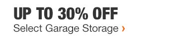 UP TO 30% OFF | Select Garage Storage