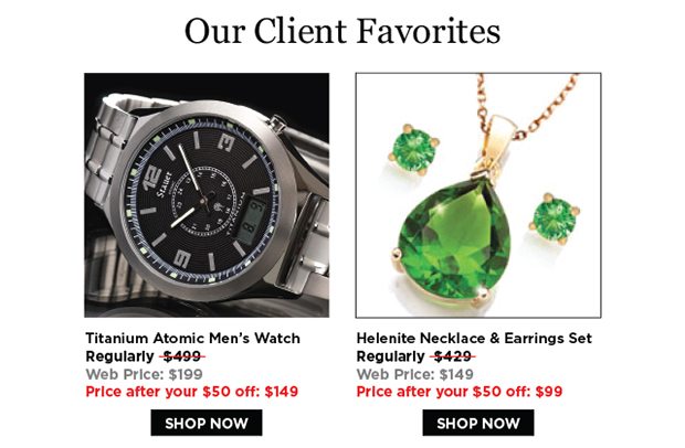 Client Favorites-Men's Watch and Helenite Set