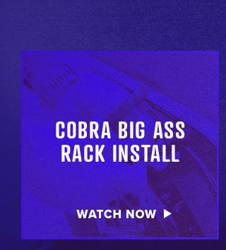 Cobra big ass rack install 