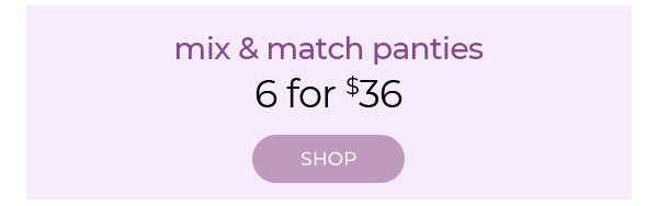 Shop Panties on Sale! - Turn on your images