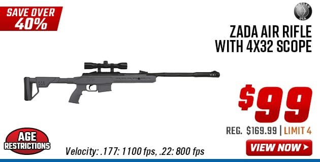 Hatsan Zada Air Rifle with 4x32 Scope