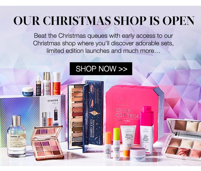 OUR CHRISTMAS SHOP IS OPEN