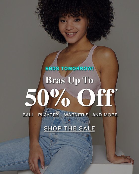 Up to 50% Off Bras