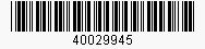 Code: Code: 40029945