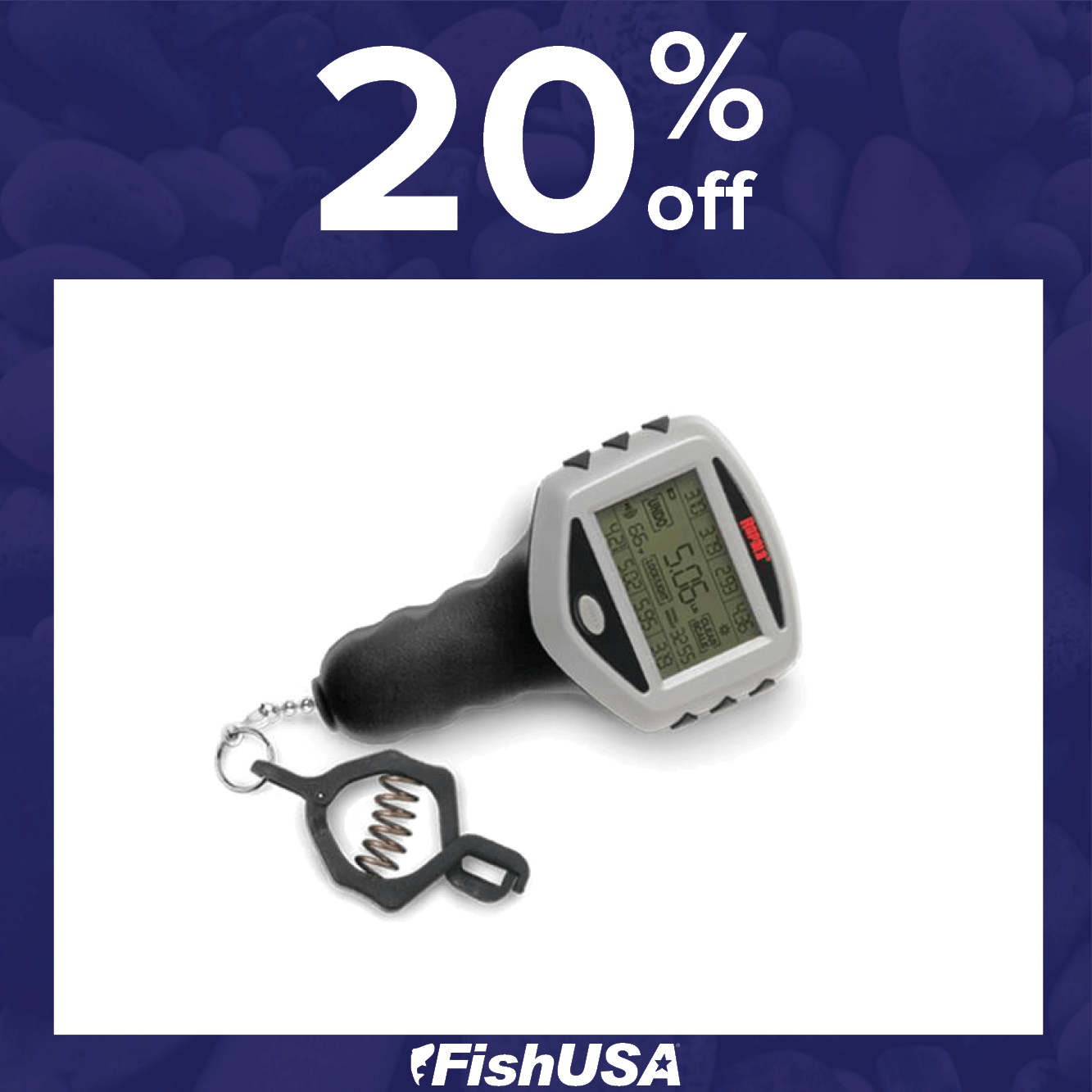 Save 20% on the Rapala Touch Screen Digital Fish Scale
