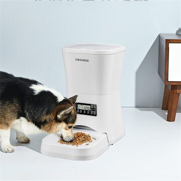 DOGNESS 7L/9L Automatic Pet Feeder Timed Programmable Auto Dog Food Dispenser Feeder for Cat Puppy Supplies Voice Recording