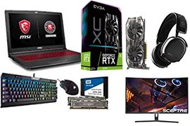 Build New Gaming PC from Scratch with Up to 40% off Components, Gaming Laptops & Desktops starting $599