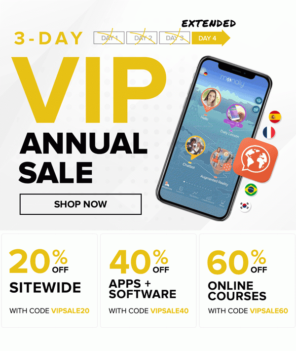 Annual VIP Sale | shop now