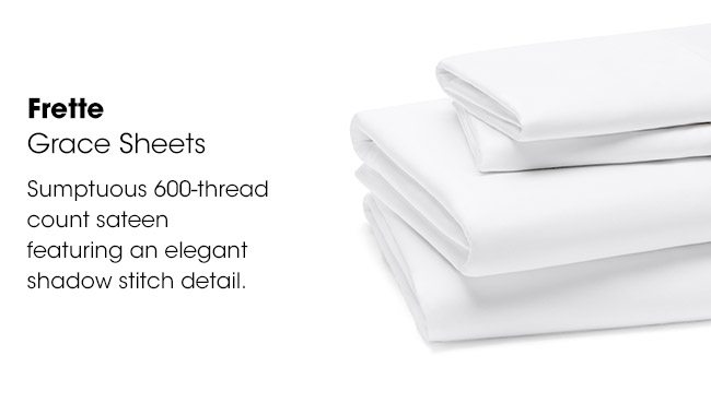 Frette Grace Sheet Sets