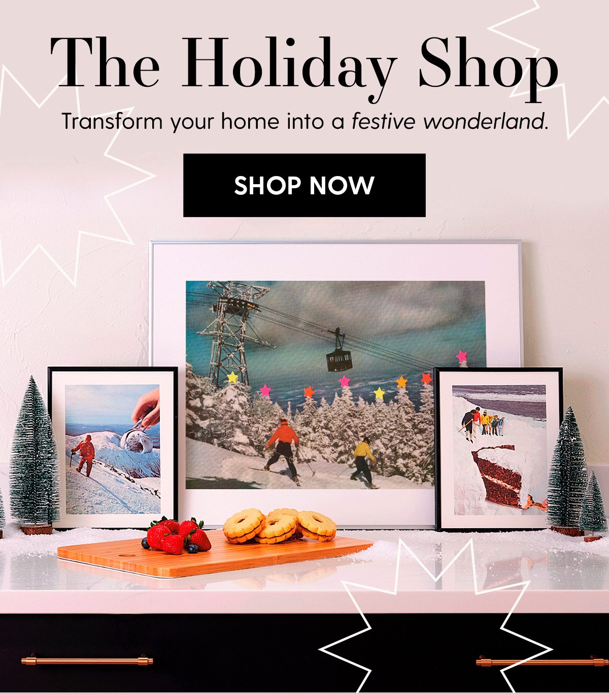 The Holiday Shop | Transform your home into a festive wonderland. | Shop Now