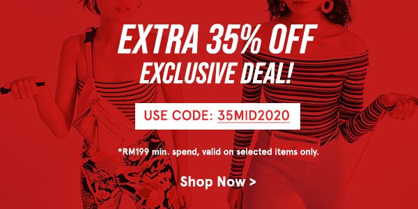 Extra 35% Off Exclusive Deal
