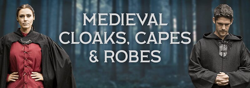 Medieval Collectibles Banner - Medieval Cloaks, Capes & Robes