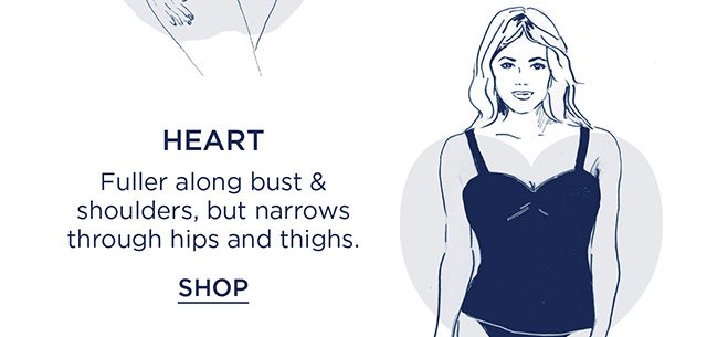 Shop Heart Swimsuits