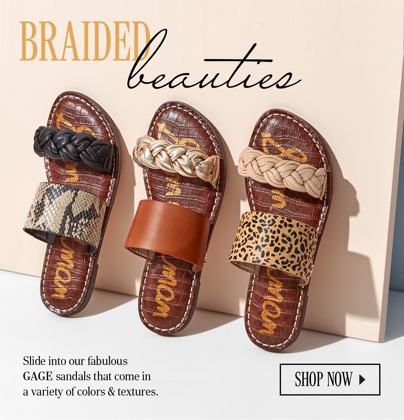 Must Have Braided Slides Sam Edelman Email Archive