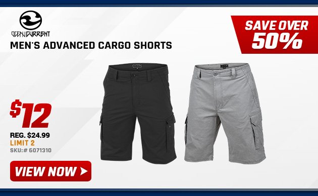 Ocean Current Men's Advanced Cargo Shorts