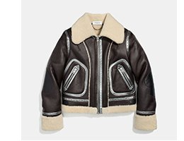 Coach | Shearling Aviator Jacket