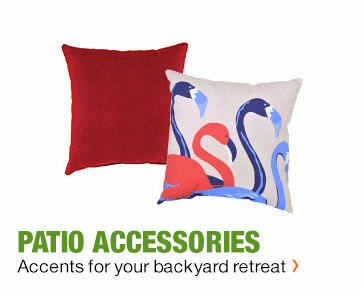 PATIO ACCESSORIES ACCENTS FOR YOUR BACKYARD RETREAT