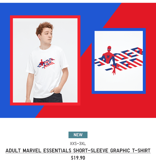 PDP2 - ADULT MARVEL ESSENTIALS SHORT-SLEEVE GRAPHIC T-SHIRT