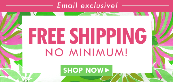 Free shipping - no minimum!
