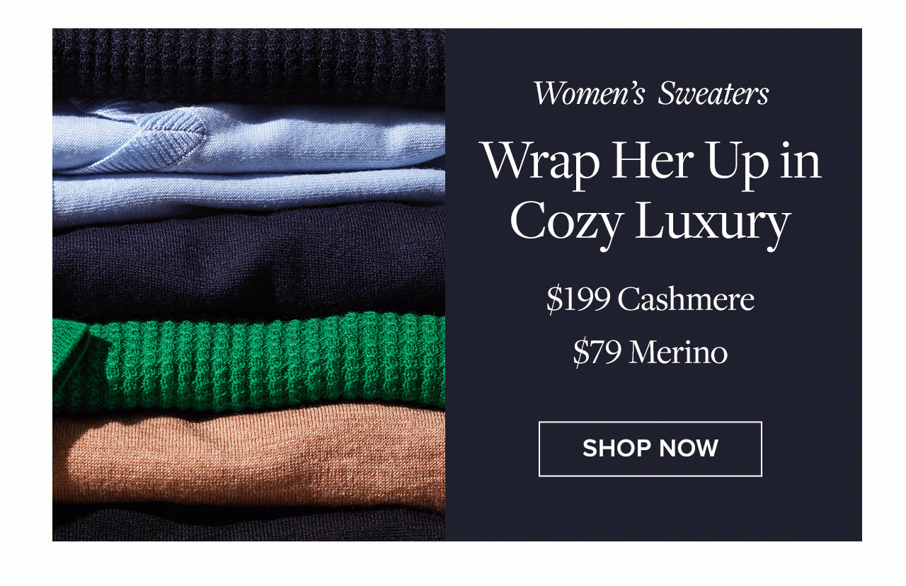 Women's sweaters. Shop Now