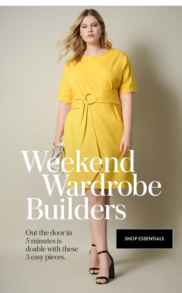Weekend Wardrobe builders Hero