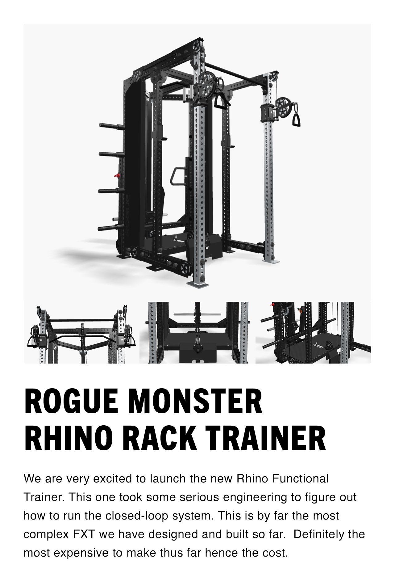 Rogue Monster Rhino Rack Trainer