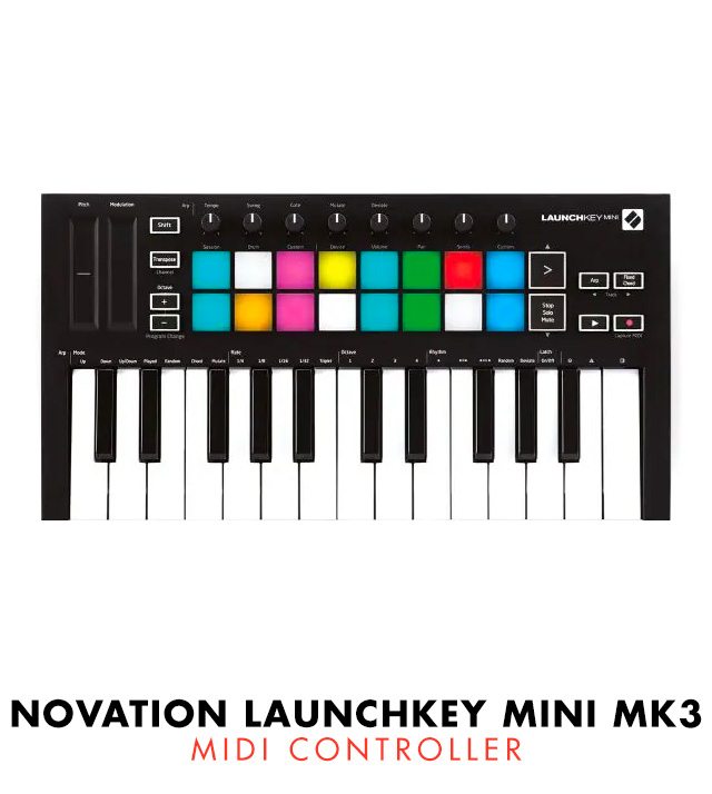 Novation Launchkey Mini MK3 MIDI Controller